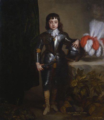 Charles II as child